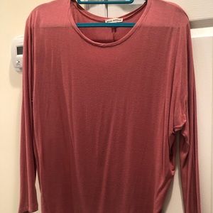 Mauve light weight casual top